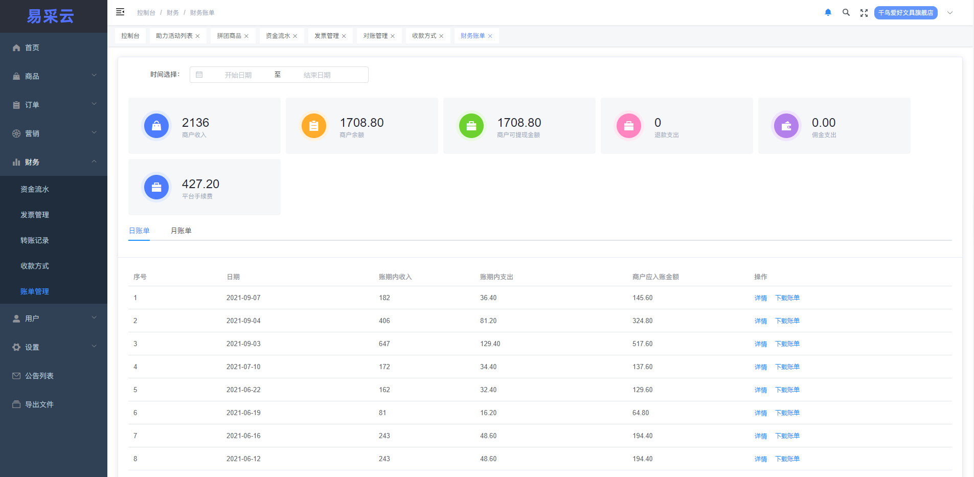 资金流水(图5) 资金流水(图5)