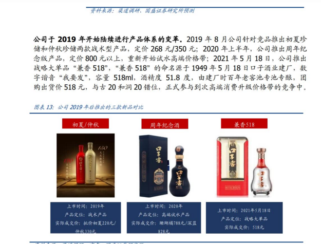 口子窖 加速变革中的徽酒“茅台”(图4)
